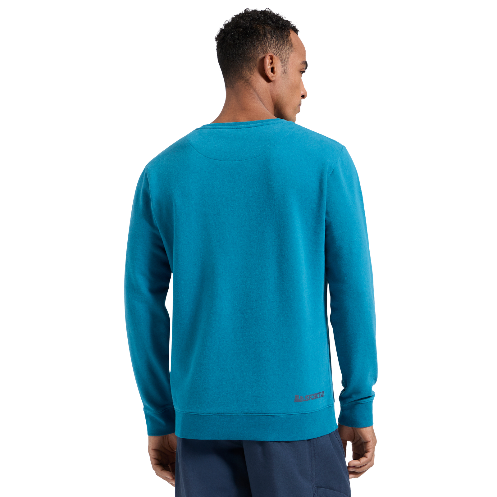 Heritage Logo Sweater Men's Lake/Night Sky Alt View #2
