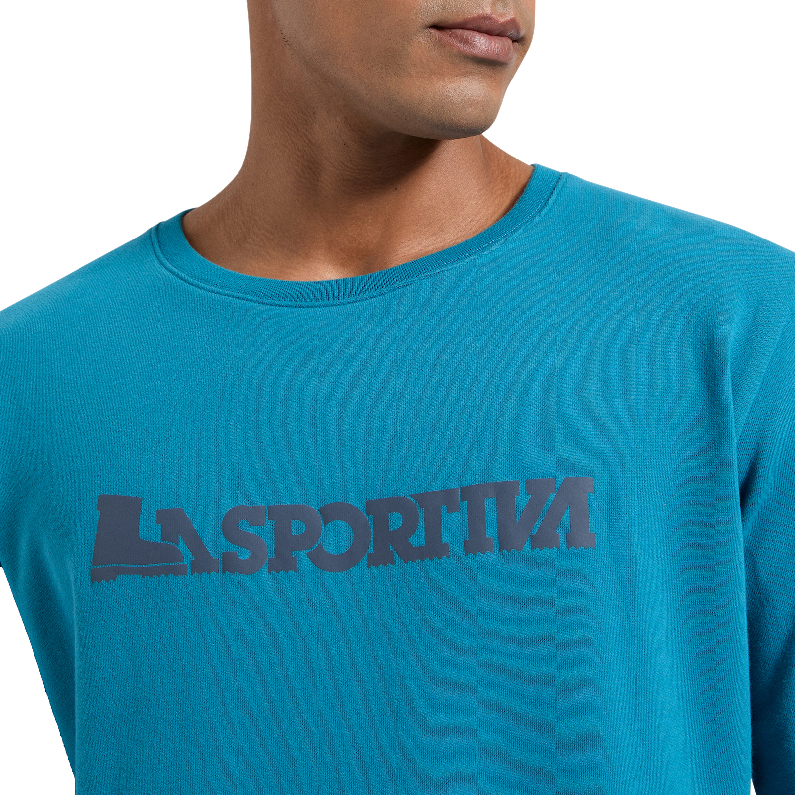 Heritage Logo Sweater Men's Lake/Night Sky Alt View #3
