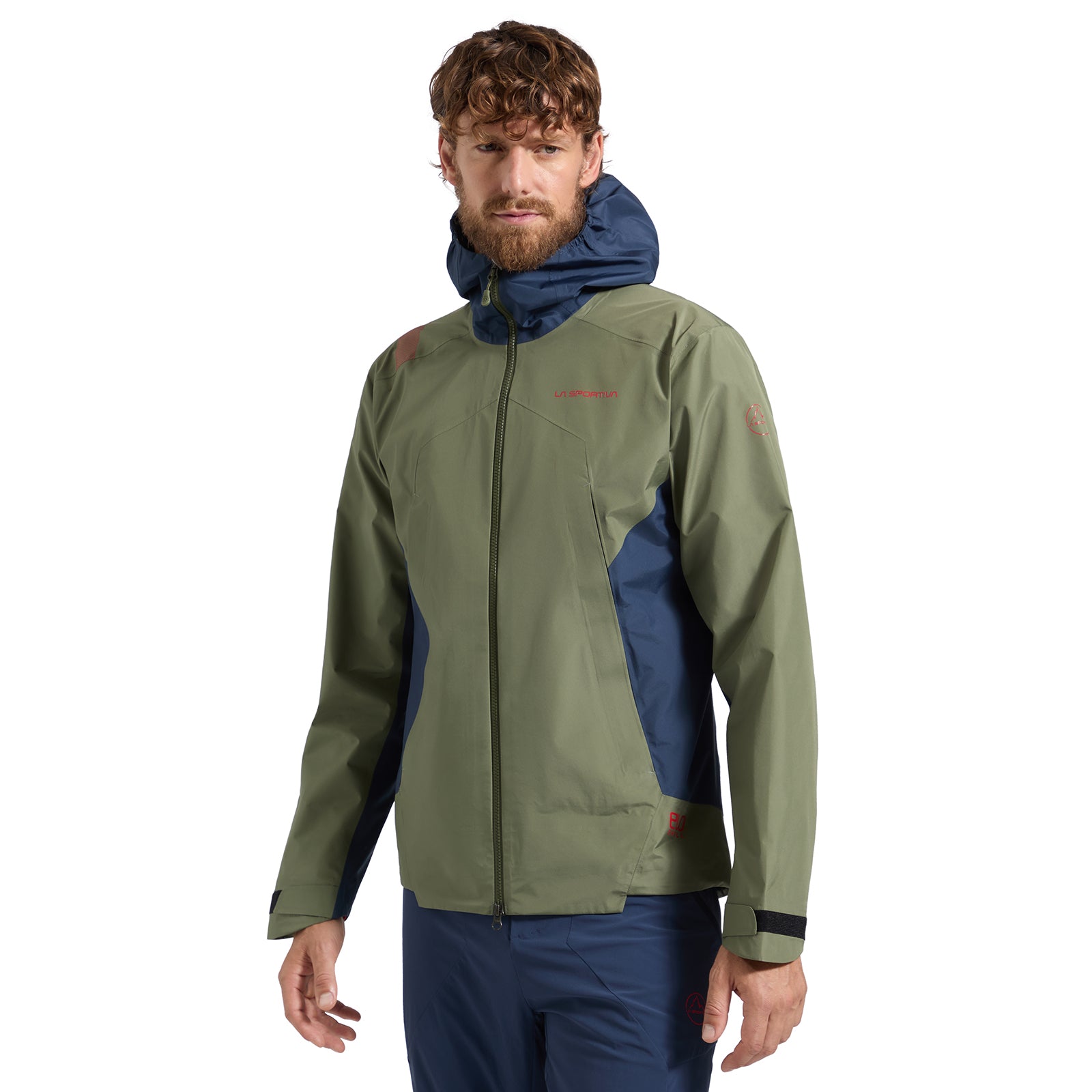 Discover Shell Jacket Men's Cypress/Night Sky Alt View #3
