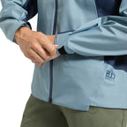 Discover Shell Jacket Women's Limestone/Night Sky Alt View #3