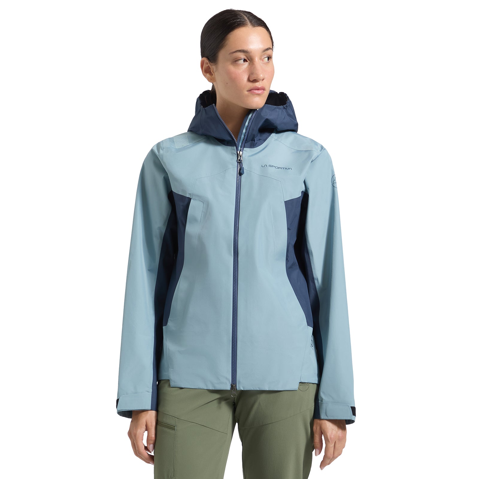 Discover Shell Jacket Women's Limestone/Night Sky Alt View #4
