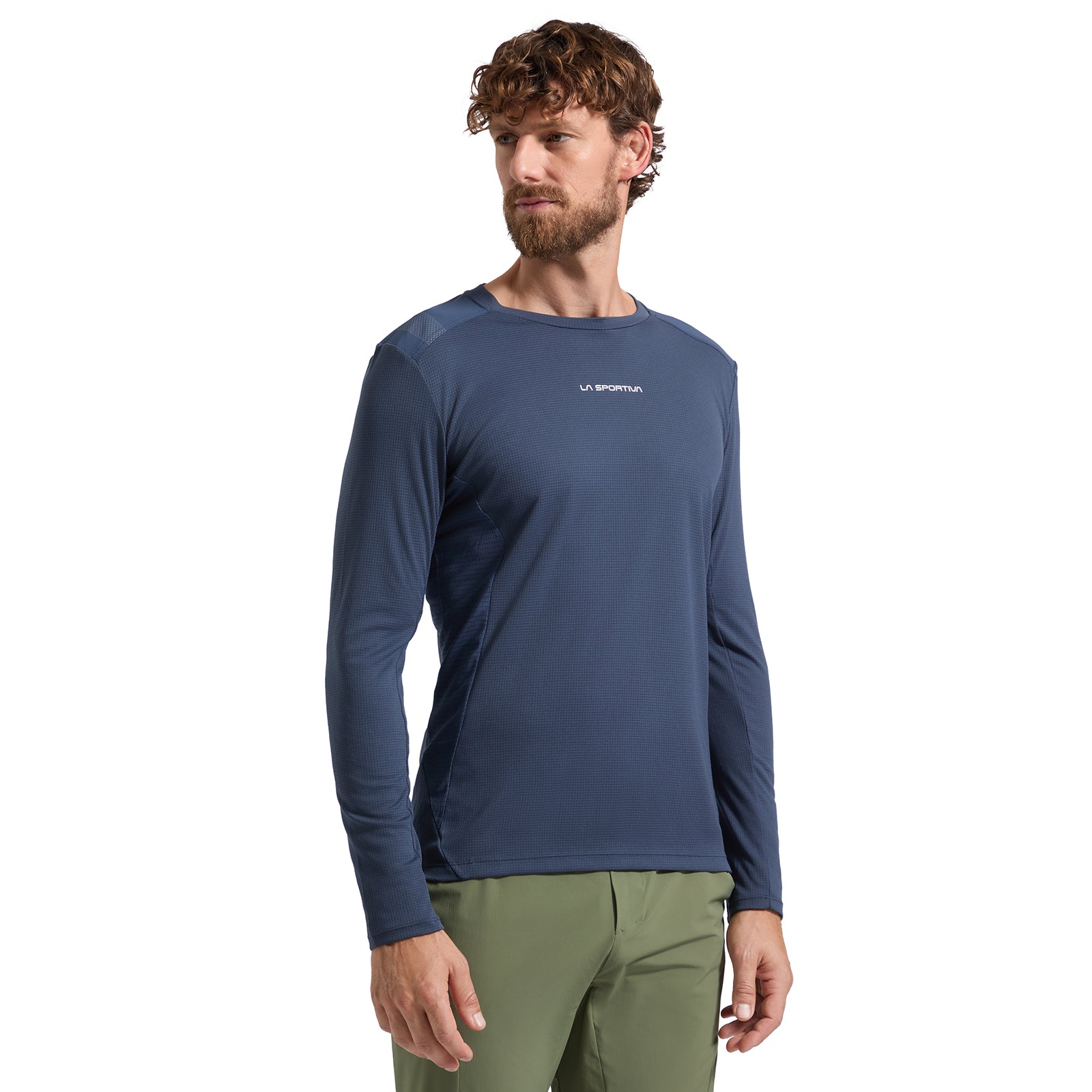 Beyond Long Sleeve Men's Night Sky/Chalk Alt View #5
