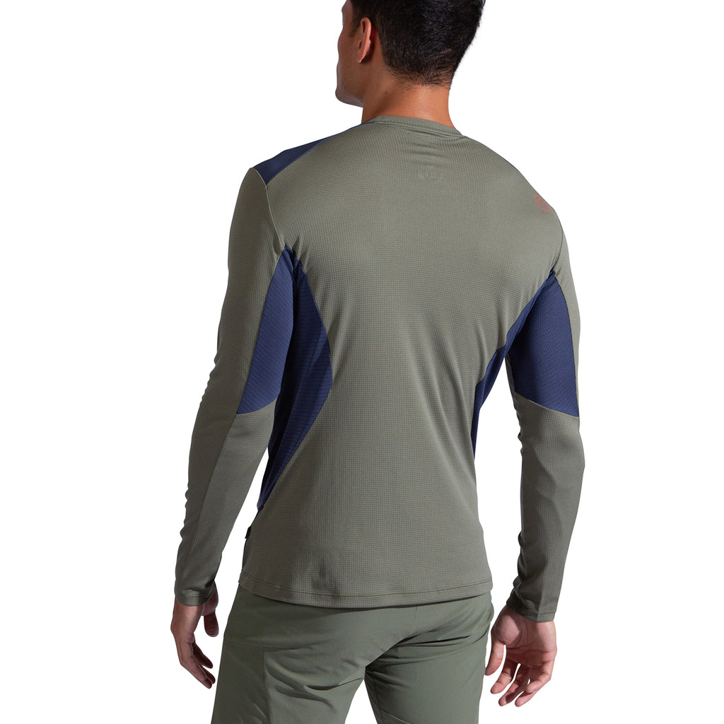 Beyond Long Sleeve Men's Cypress/Night Sky Alt View #2
