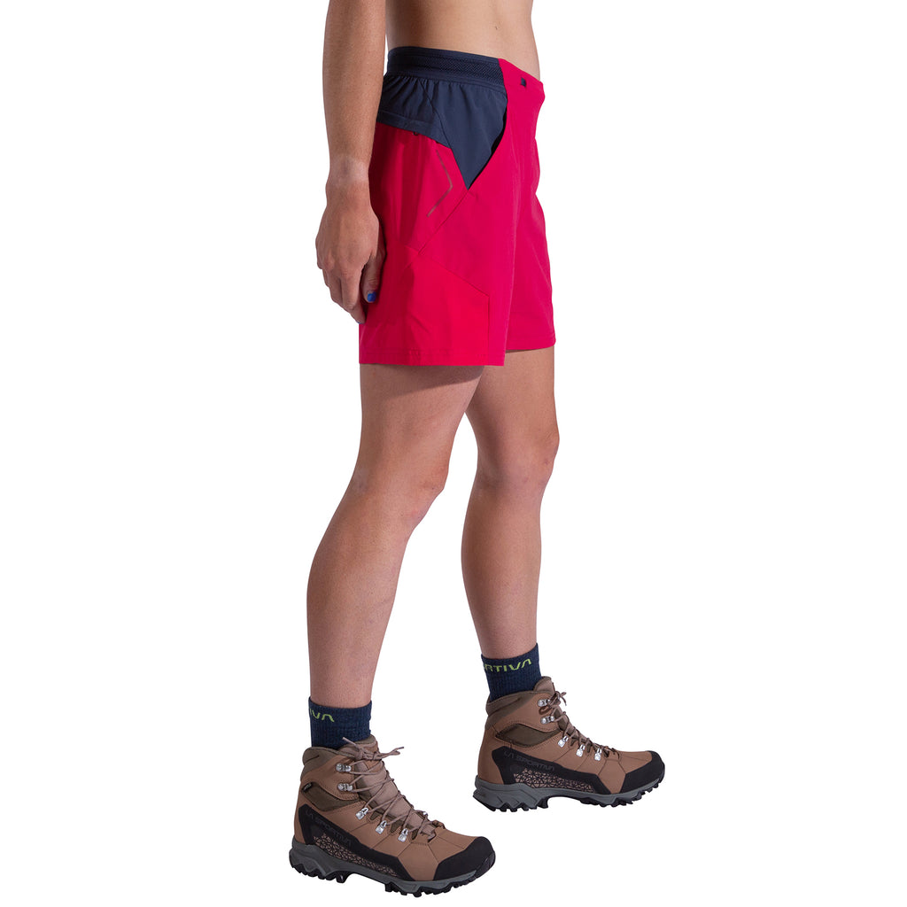 Trail Guard Shorts Women's Azalea/Night Sky Alt View #2
