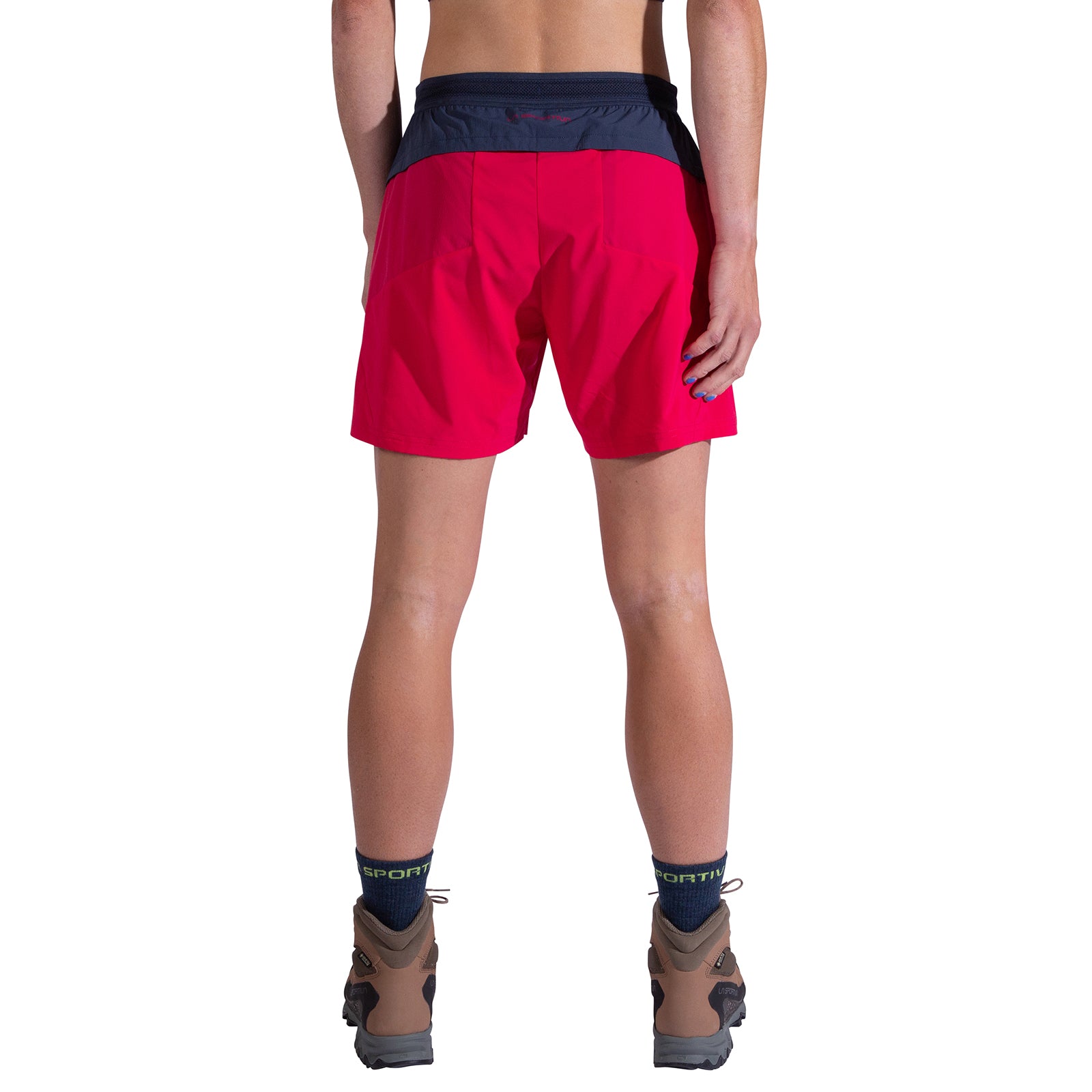 Trail Guard Shorts Women's Azalea/Night Sky Alt View #3

