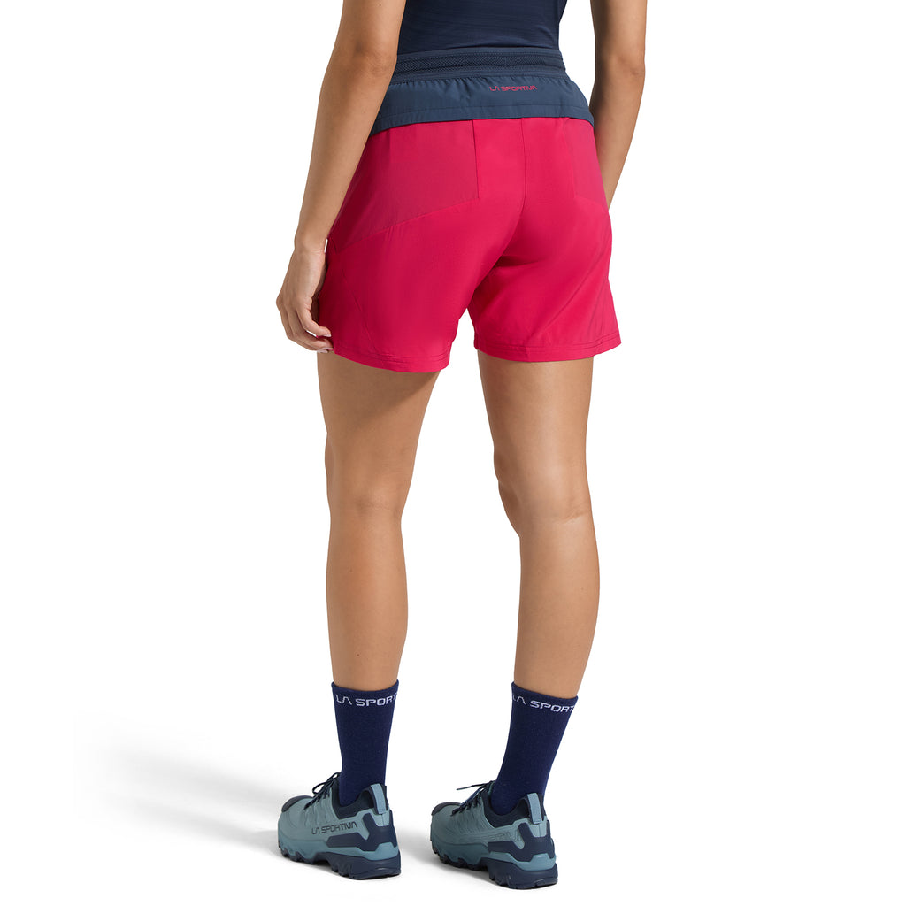 Trail Guard Shorts Women's Azalea/Night Sky Alt View #5
