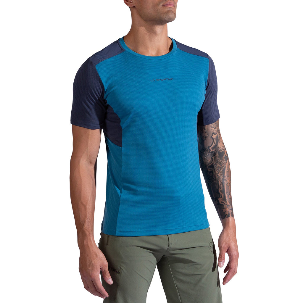 T-shirt Ridge pour homme Lake/Night Sky Alt View #1
