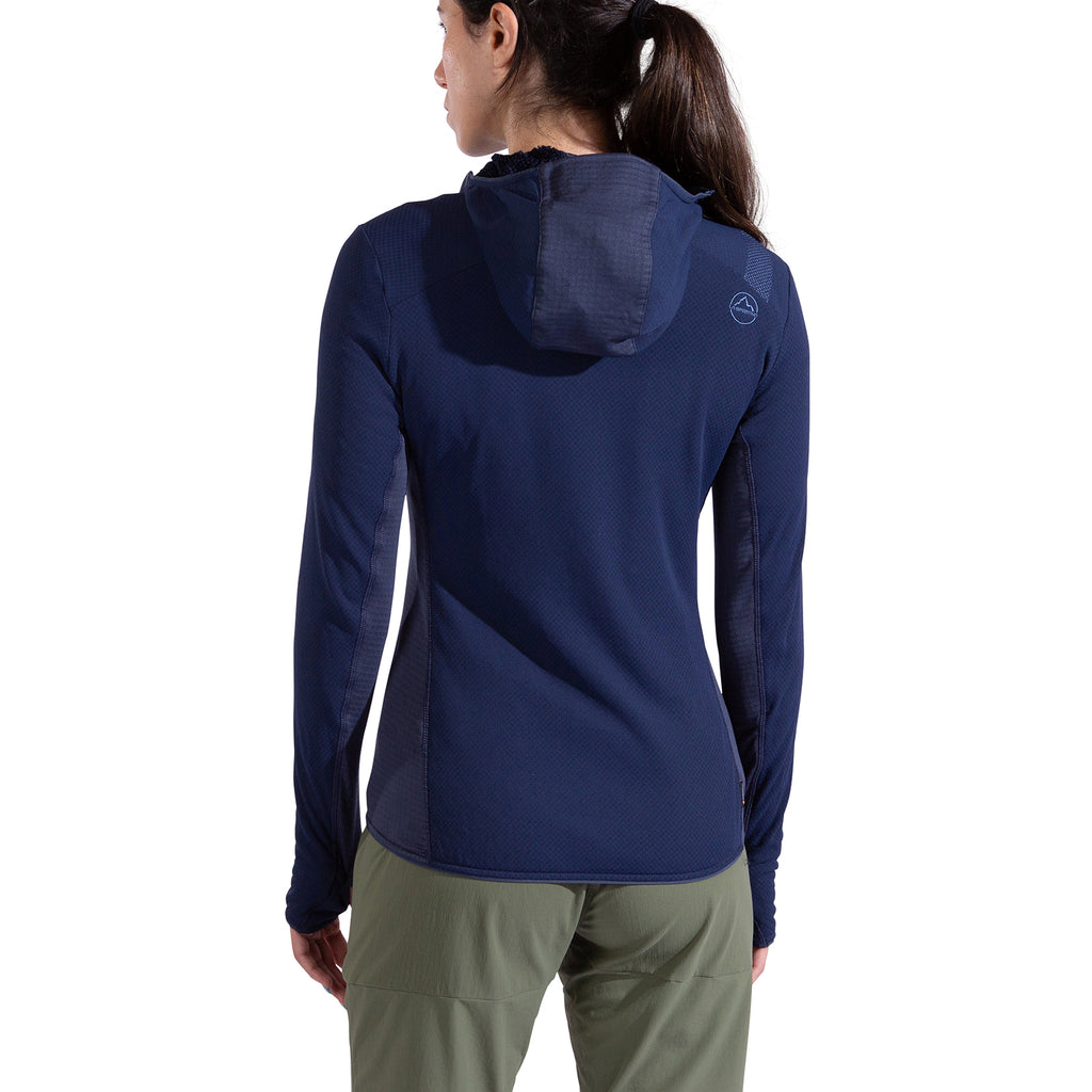 Sweat à capuche Big Wall pour femme Night Sky/Chalk Alt View #4
