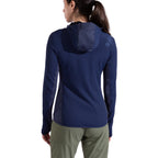 Sweat à capuche Big Wall pour femme Night Sky/Chalk Alt View #4