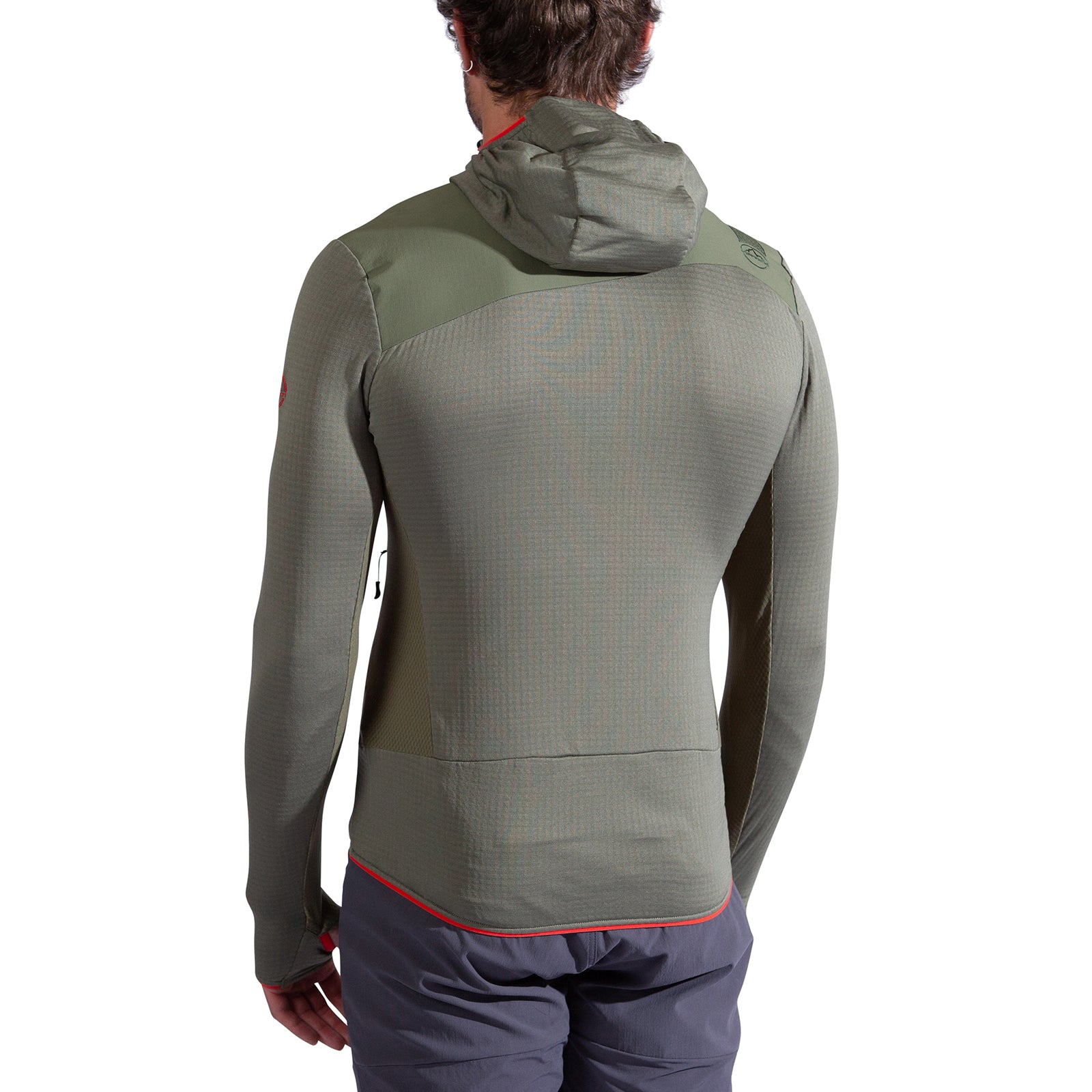 Aequilibrium Thermal Hoody M Cypress/Mountain Red Alt View #2
