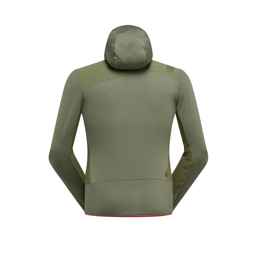 Aequilibrium Thermal Hoody M Cypress/Mountain Red Alt View #4
