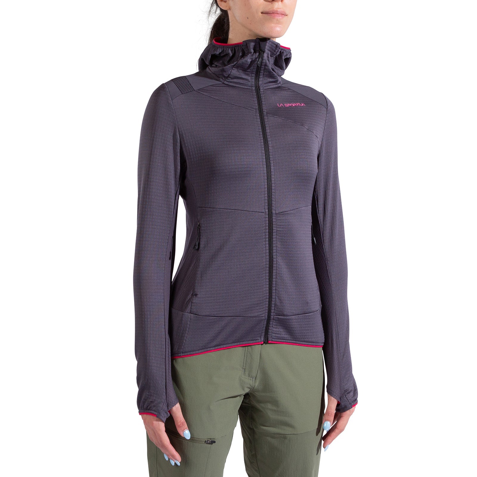 Aequilibrium Thermal Hoody Women's Onyx/Azalea