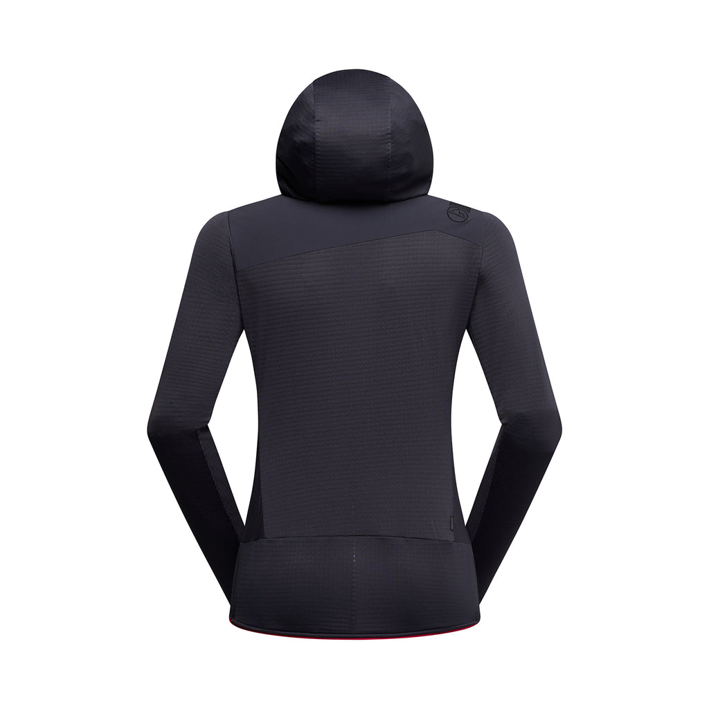 Sweat à capuche thermique Aequilibrium pour femmes Onyx/Azalea Alt View #8

