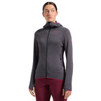 Sweat à capuche thermique Aequilibrium pour femmes Onyx/Azalea Alt View #5