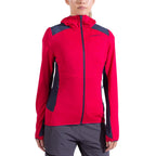 Sweat à capuche thermique Aequilibrium pour femmes Azalea/Night Sky Alt View #1