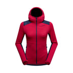 Sweat à capuche thermique Aequilibrium pour femmes Azalea/Night Sky Alt View #3