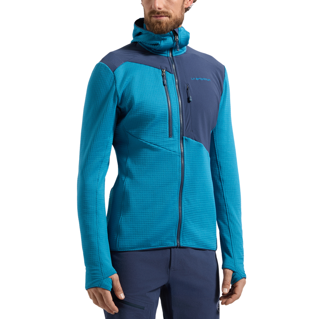 Lucendro Thermal Hoody Men's Lake/Night Sky Alt View #1
