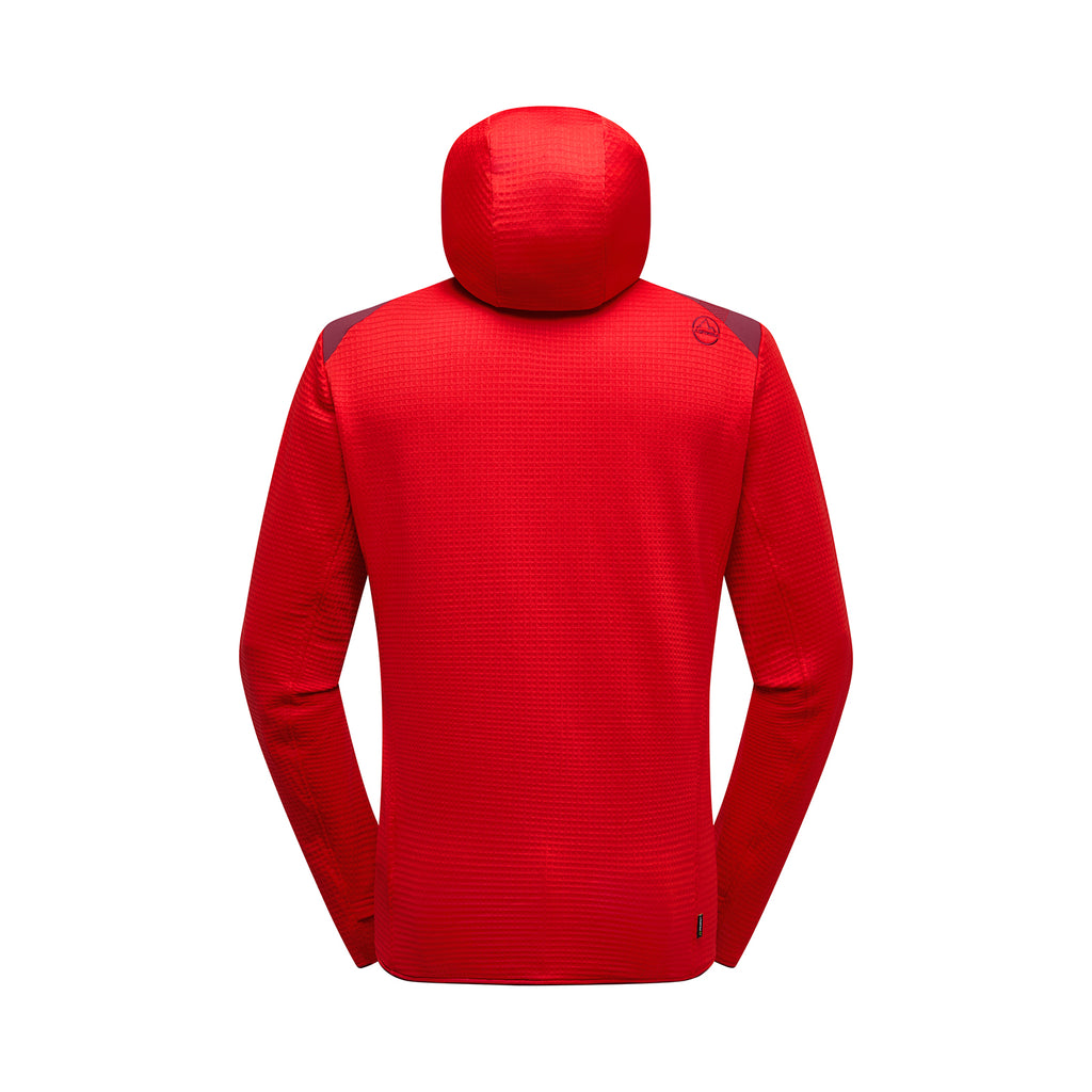 Lucendro Thermal Hoody Men's Mountain Red/Redwood Alt View #4
