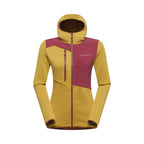 Sweat à capuche thermique Lucendro pour femmes Savana/Redwood Alt View #3