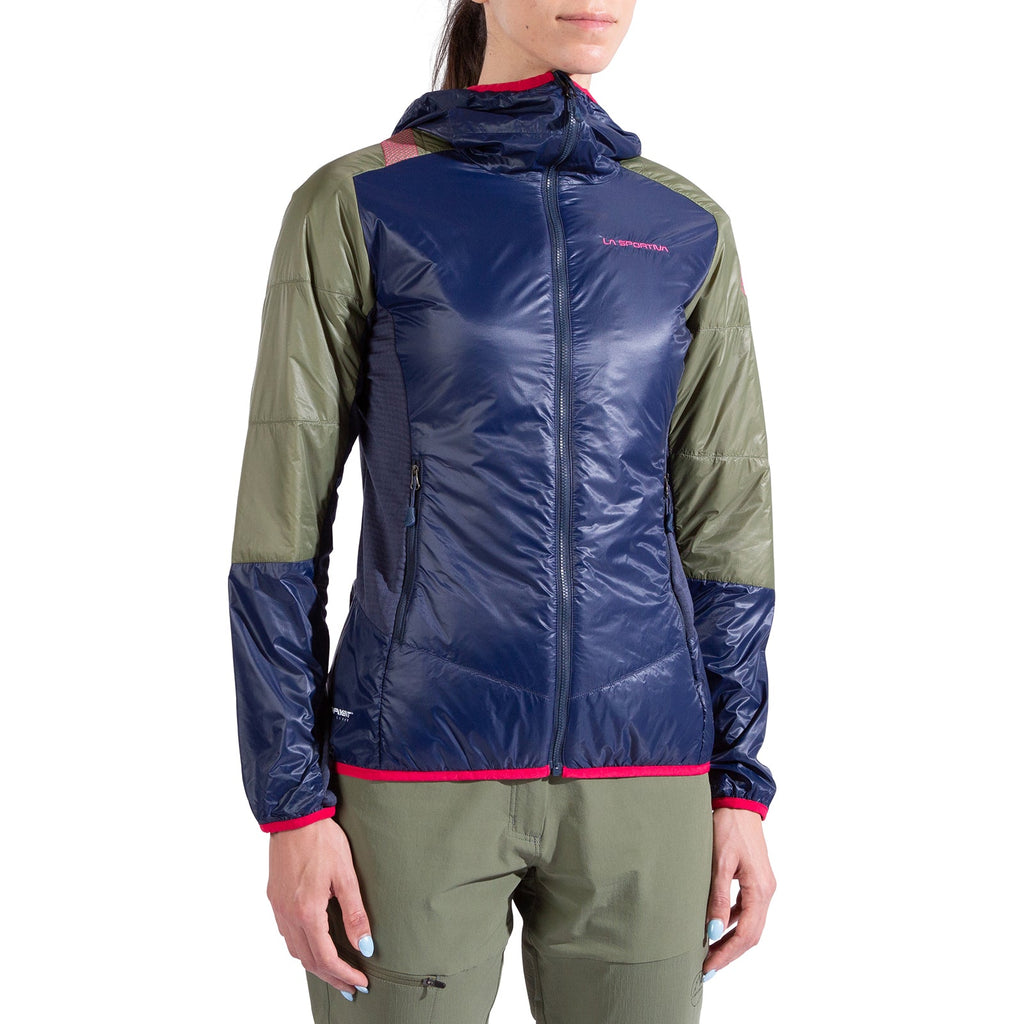 Veste isolante Aequilibrium Lite pour femmes Night Sky/Cypress Alt View #1
