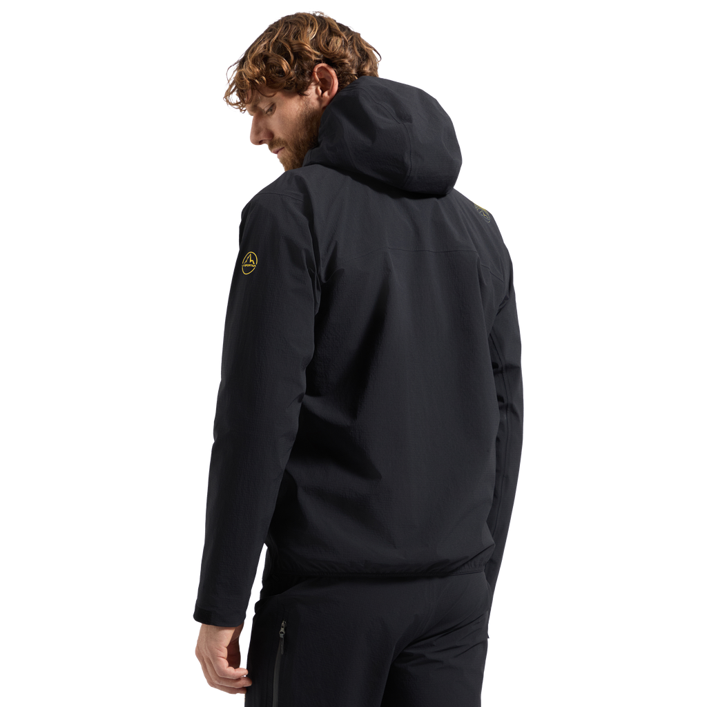 Veste Helixir Shell pour homme Black/Chalk Alt View #10
