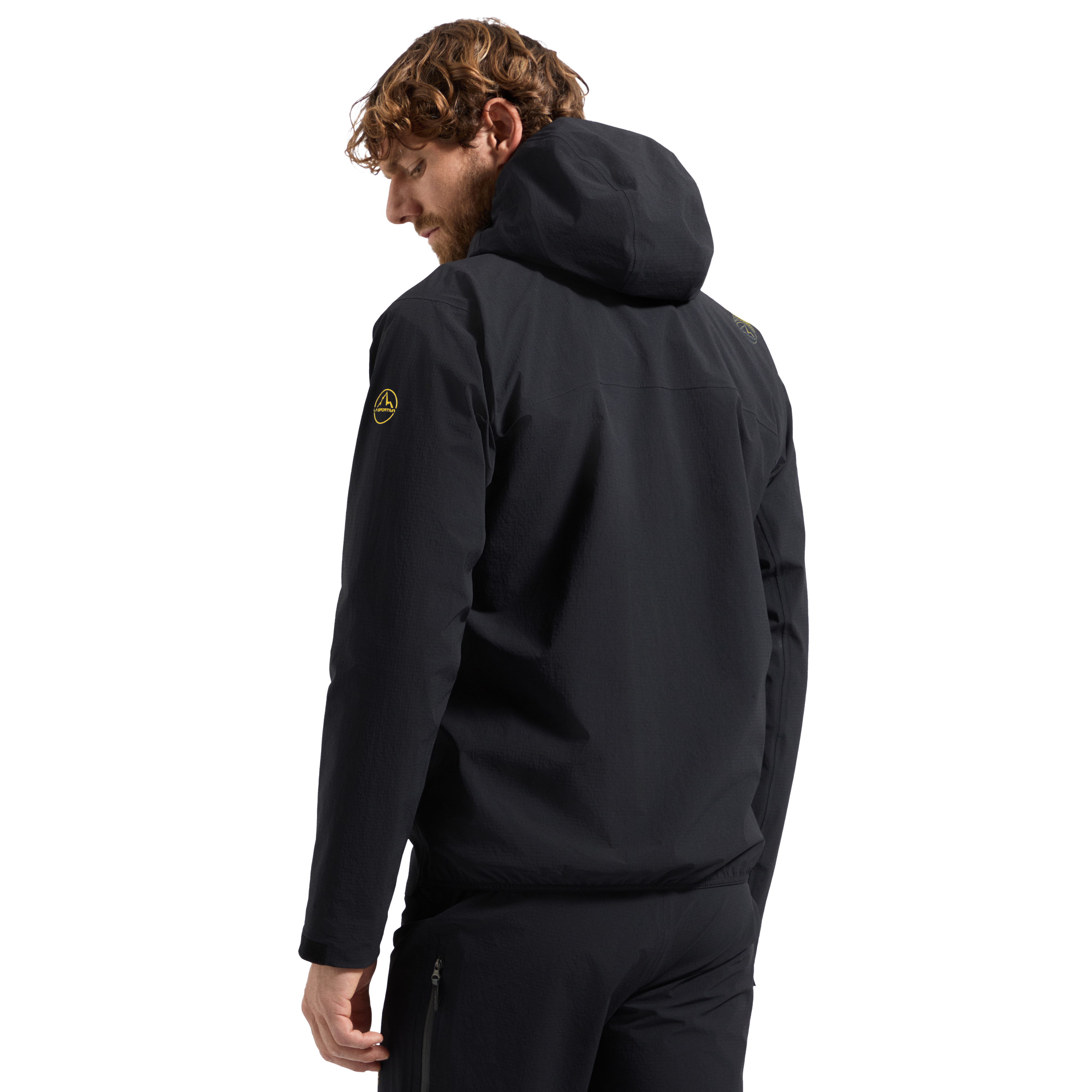 Veste Helixir Shell pour homme Black/Chalk Alt View #10
