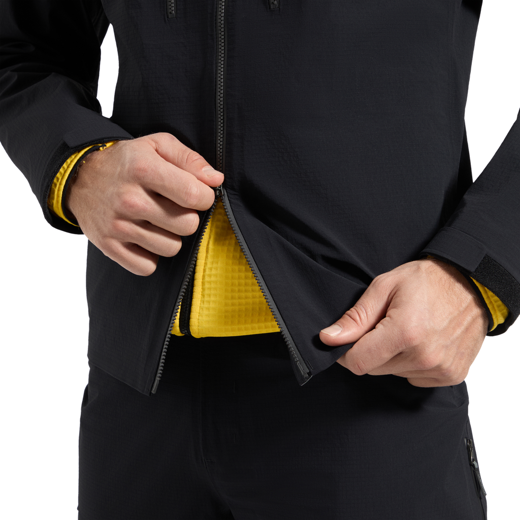 Veste Helixir Shell pour homme Black/Chalk Alt View #7
