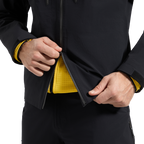 Veste Helixir Shell pour homme Black/Chalk Alt View #7
