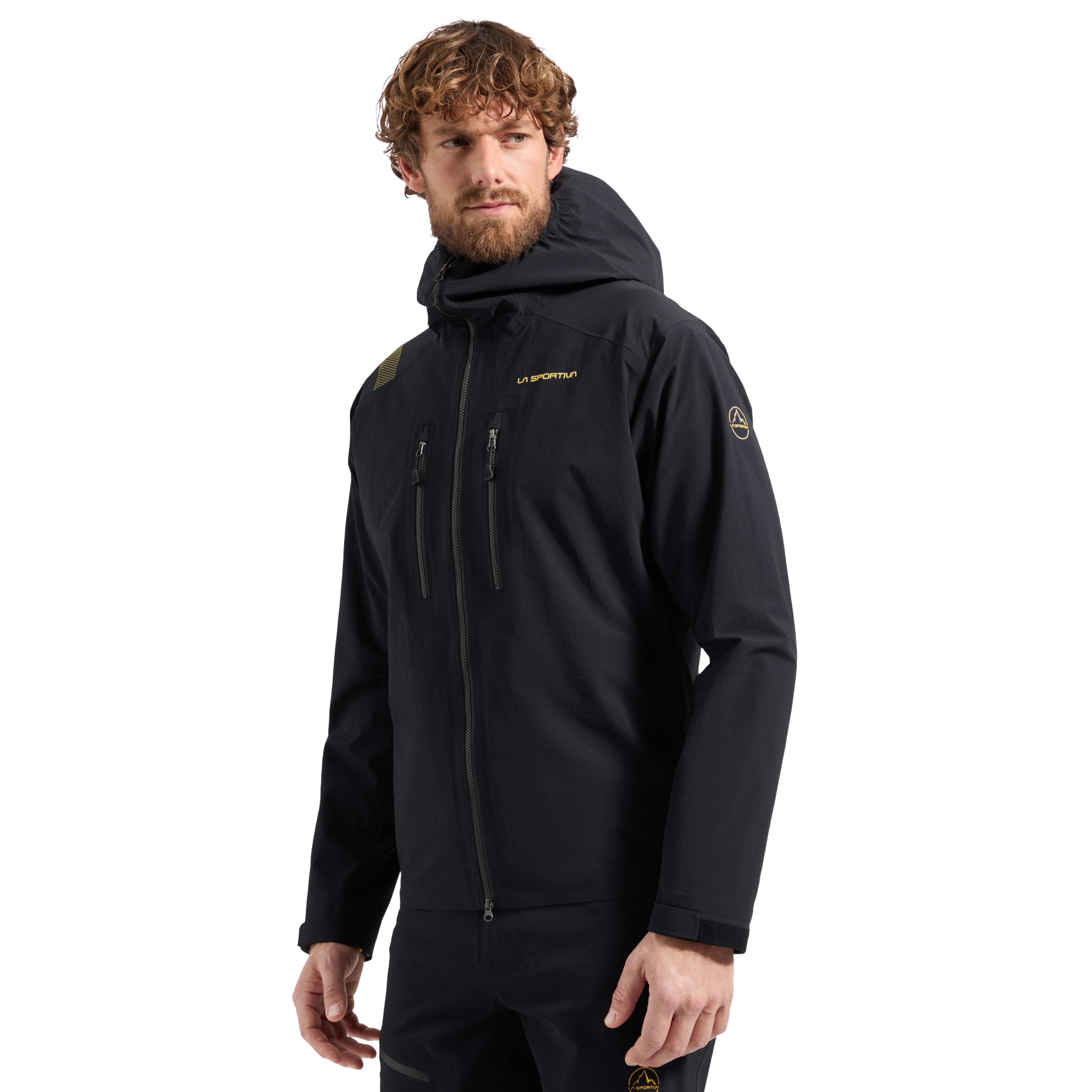 Veste Helixir Shell pour homme Black/Chalk Alt View #9
