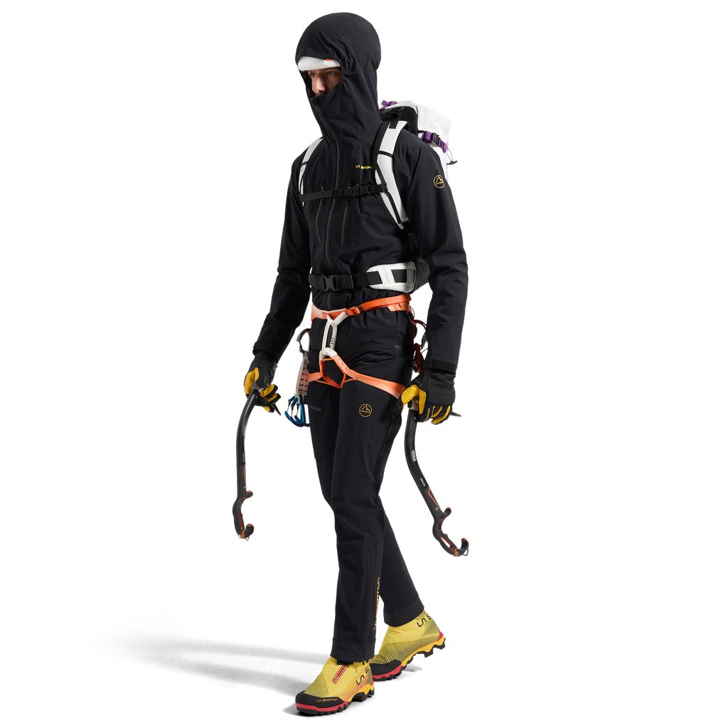 Helixir 3L Shell Pants Men's Black/Yellow Alt View #11
