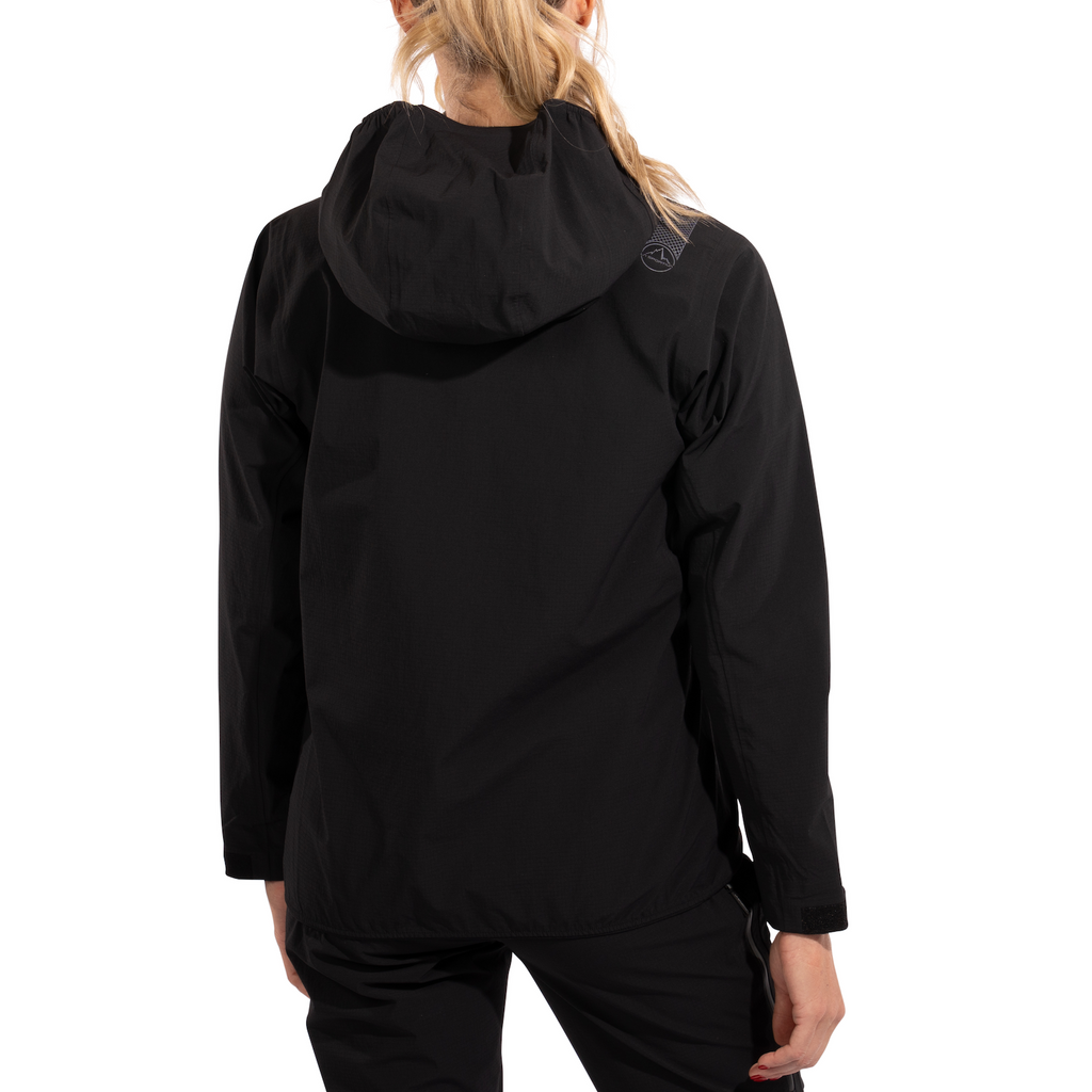 Helixir Shell Jacket Women's Black/Chalk Alt View #2
