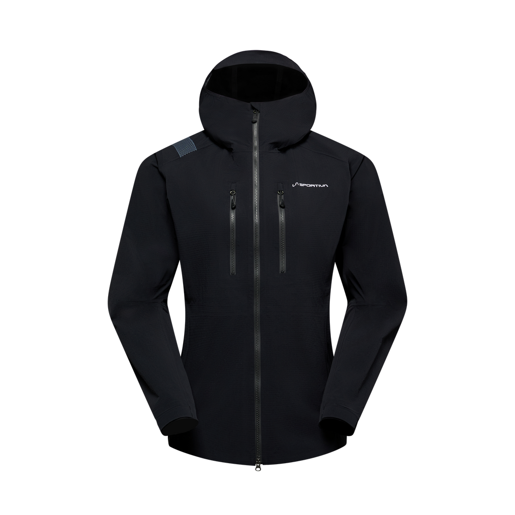 Helixir Shell Jacket Women's Black/Chalk Alt View #9
