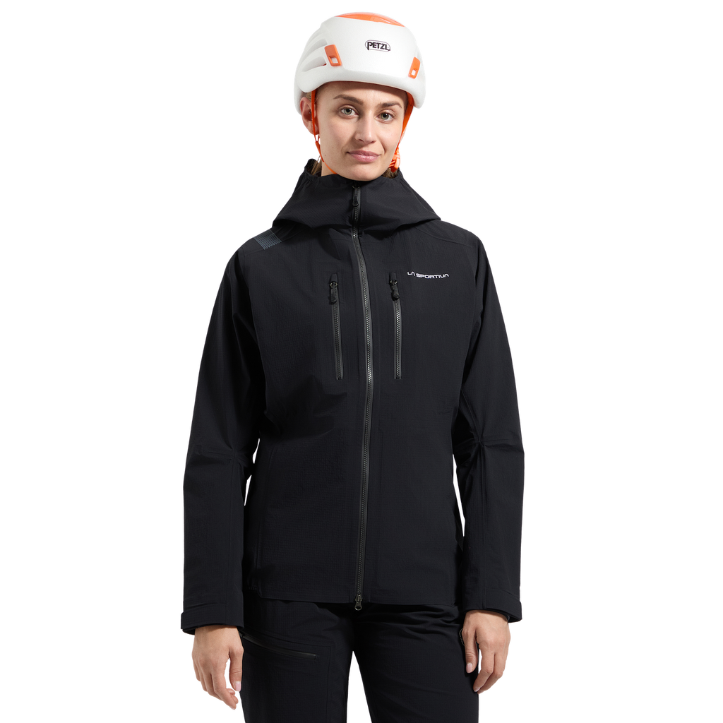 Helixir Shell Jacket Women's Black/Chalk Alt View #5
