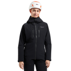 Helixir Shell Jacket Women's Black/Chalk Alt View #5