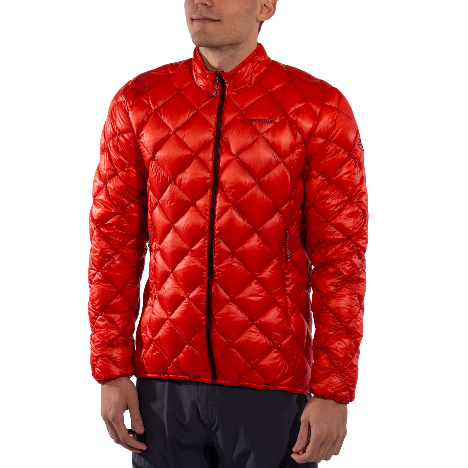 Lumina 100 Down Jacket Men's Mountain Red/Redwood