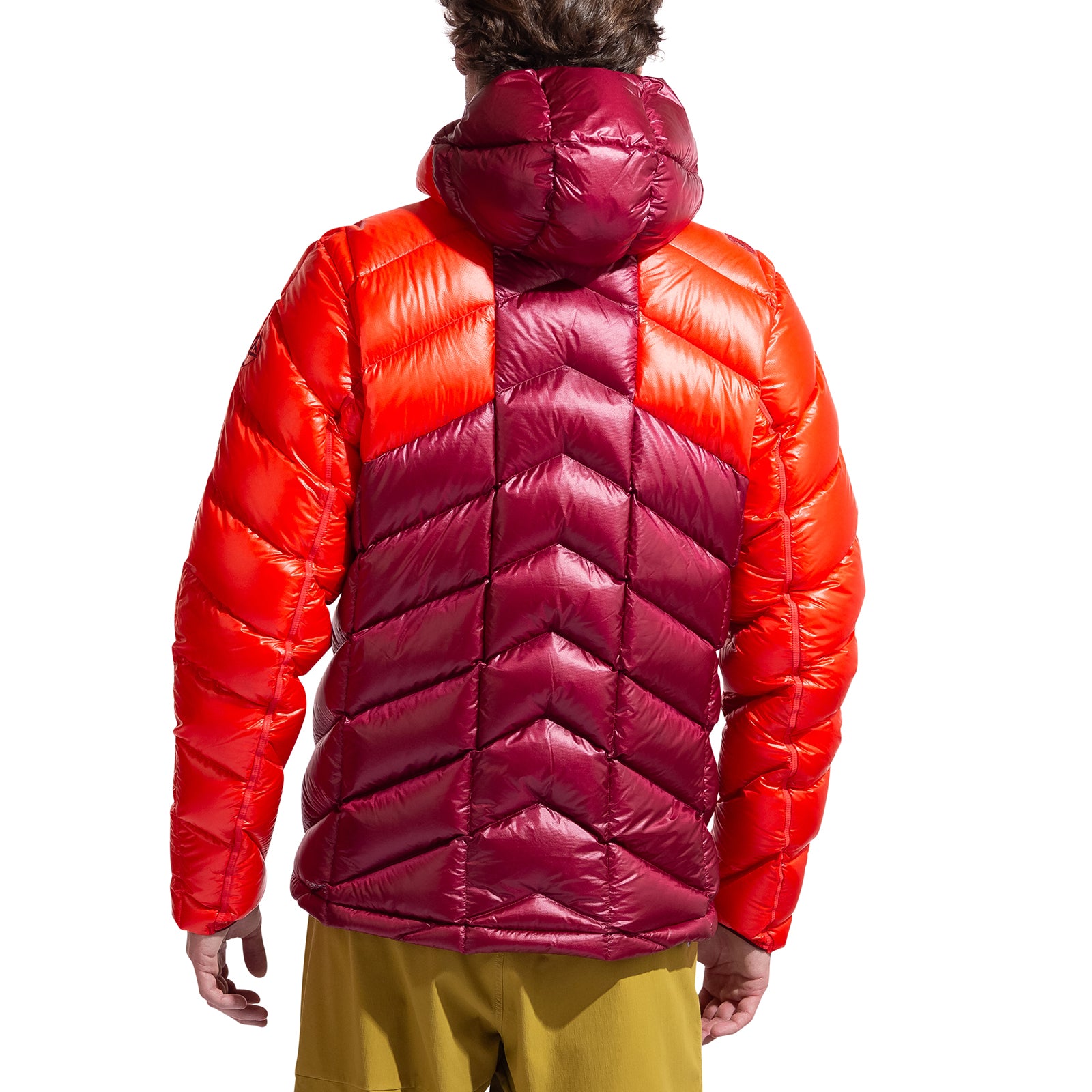 Lumina 300 Down Jacket Men's Redwood/Mountain Red Alt View #2
