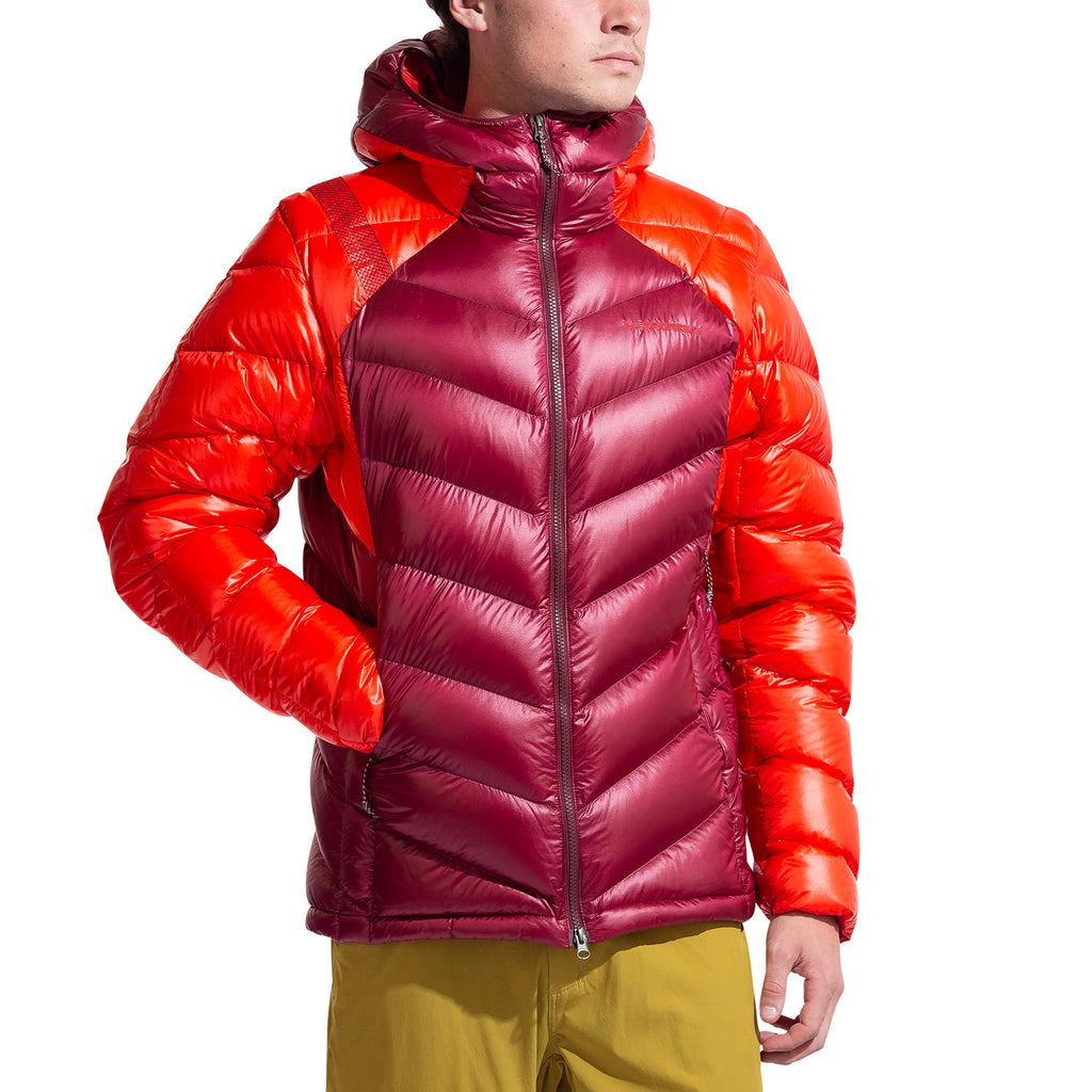 Lumina 300 Down Jacket Men's Redwood/Mountain Red Alt View #3
