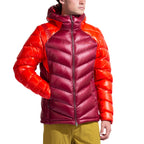Lumina 300 Down Jacket Men's Redwood/Mountain Red Alt View #3