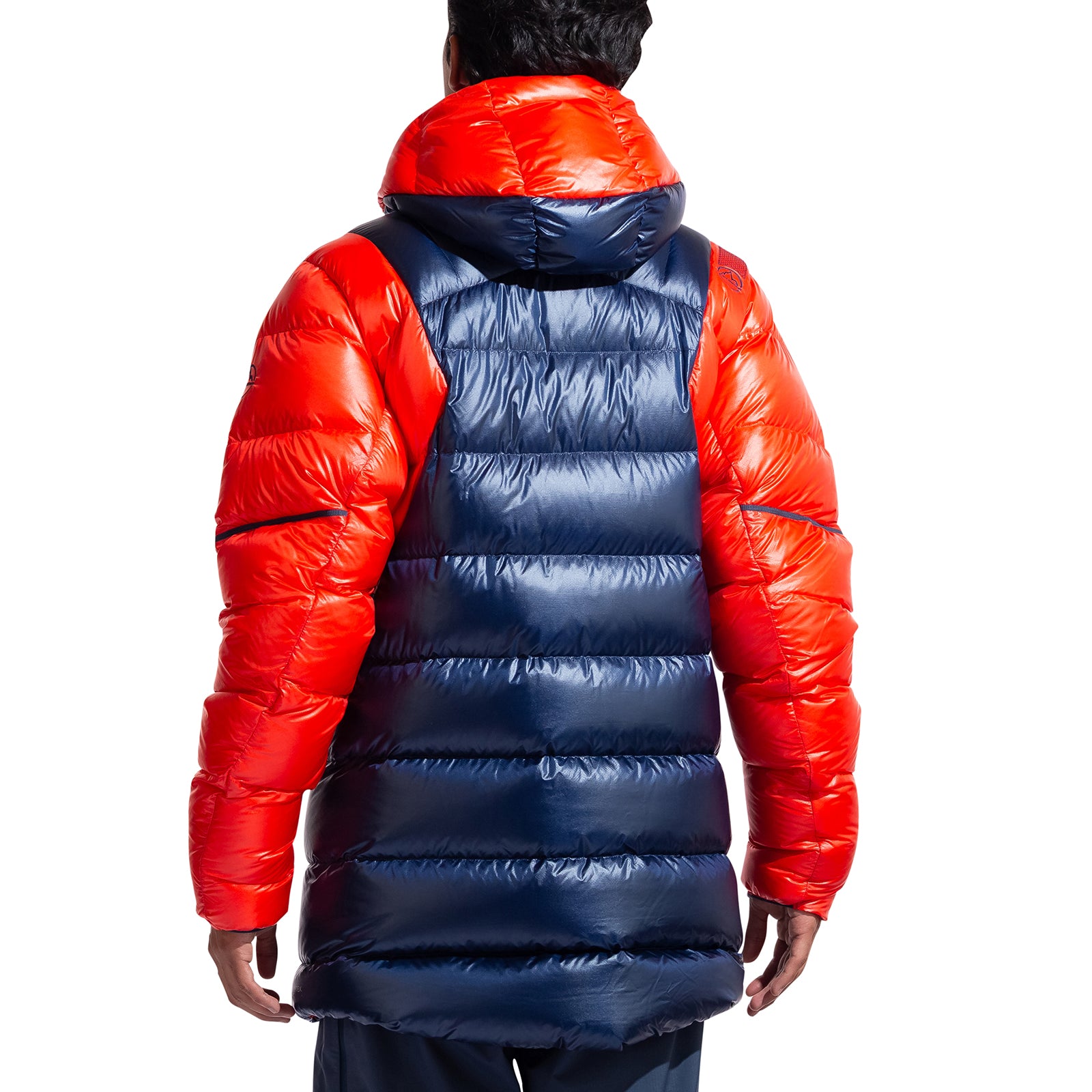 Supercouloir Down Parka Men's Night Sky/Mountain Red Alt View #2
