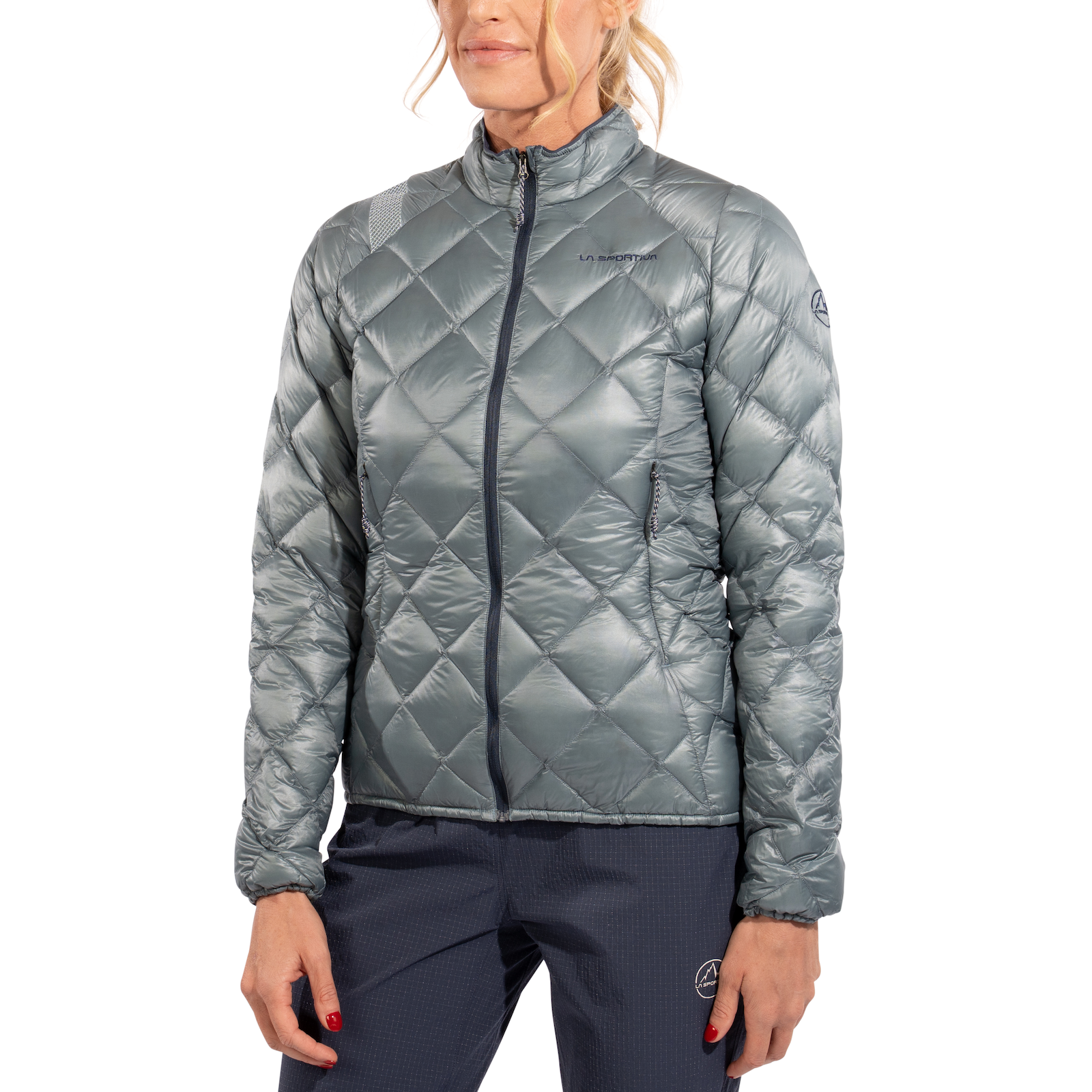 Lumina 100 Down Jacket Women's Limestone/Night Sky