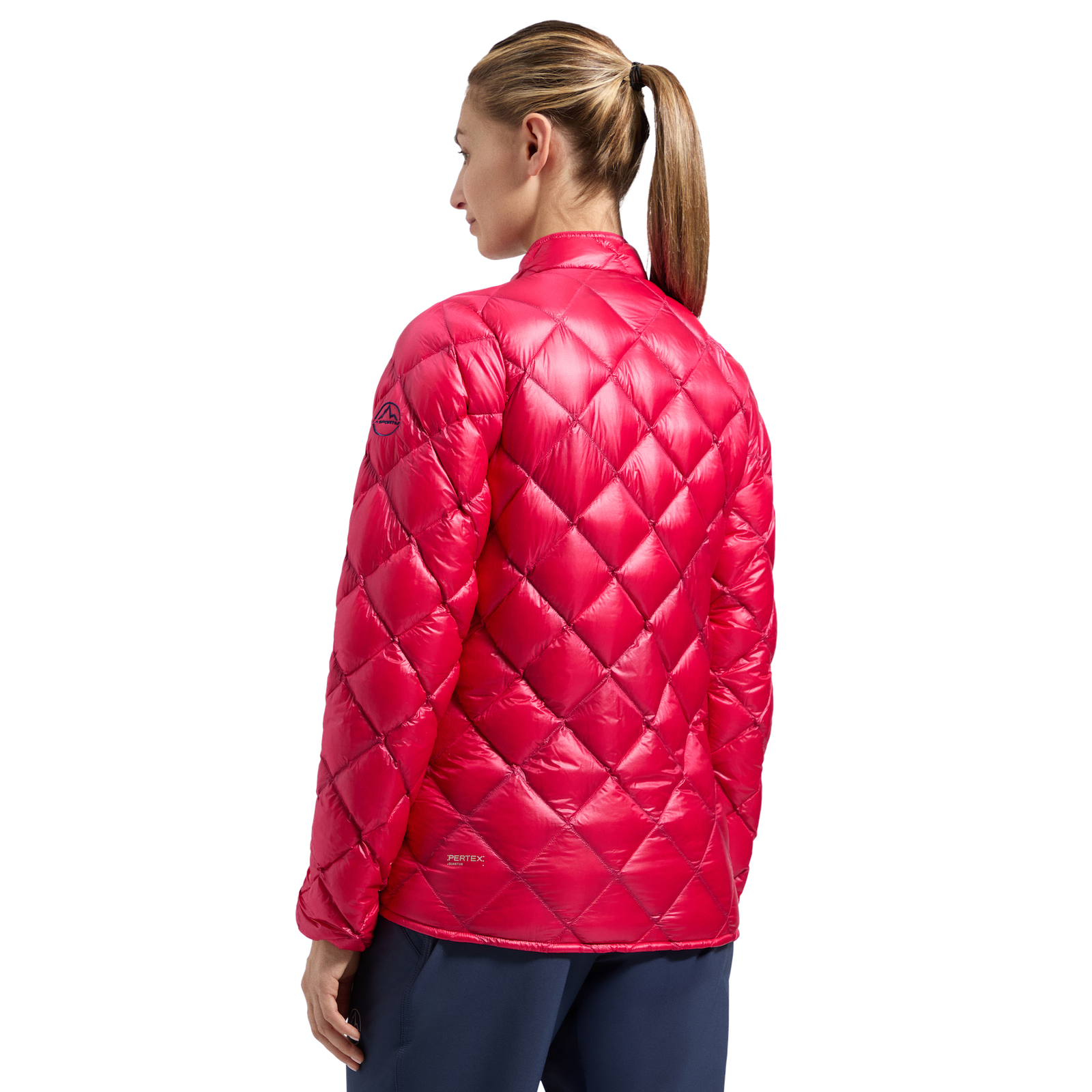 Lumina 100 Down Jacket Women's Azalea/Night Sky Alt View #4
