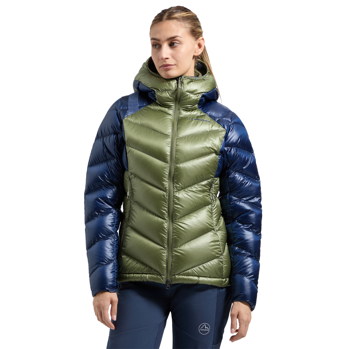 Lumina 300 Down Jacket Women's Cypress/Night Sky Alt View #3
