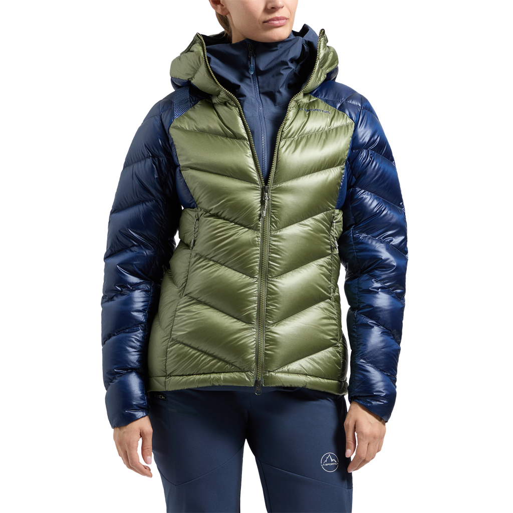 Lumina 300 Down Jacket Women's Cypress/Night Sky Alt View #1

