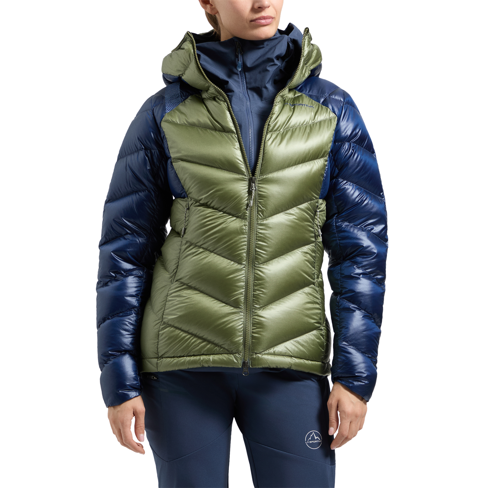 Lumina 300 Down Jacket Women's Cypress/Night Sky