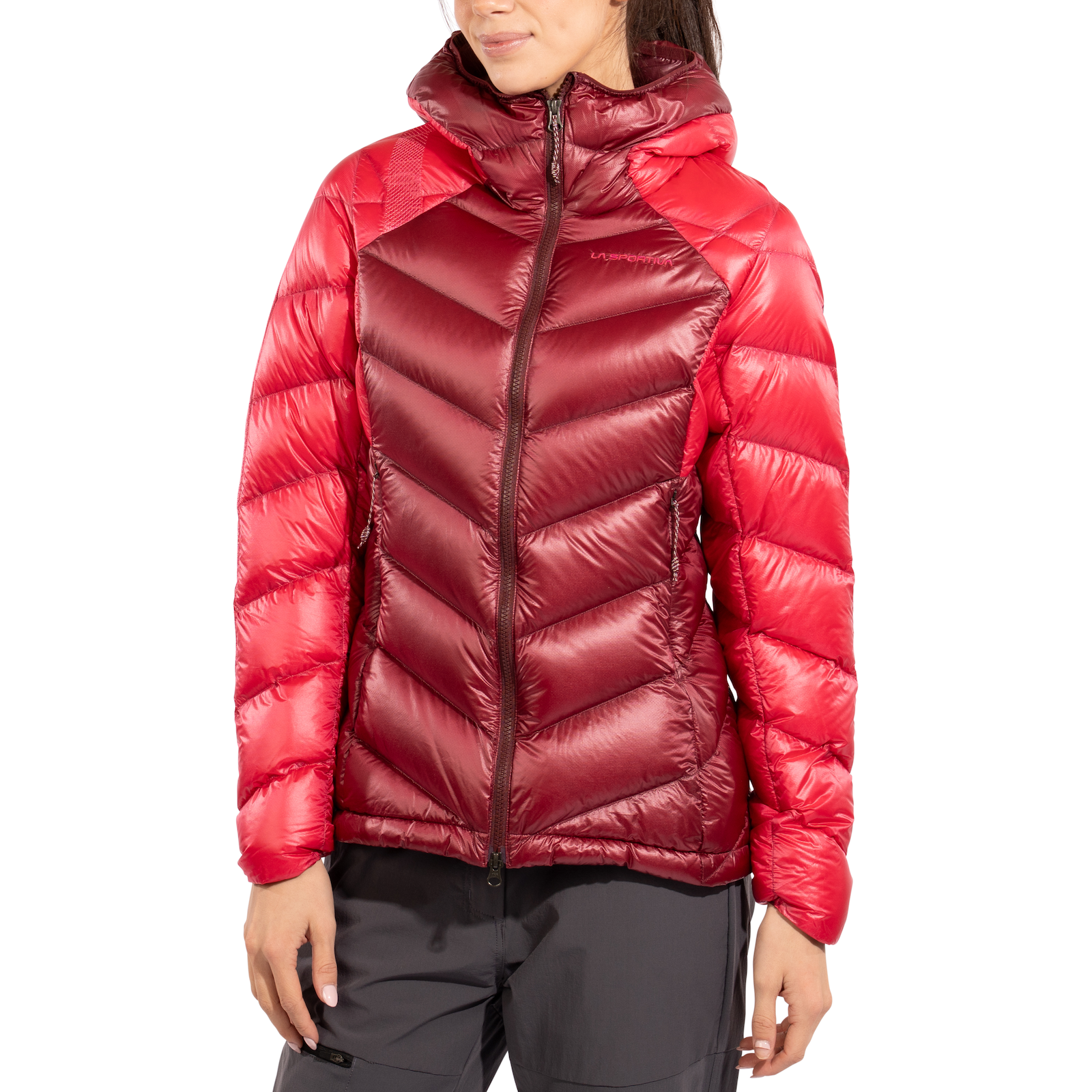 Lumina 300 Down Jacket Women's Redwood/Azalea