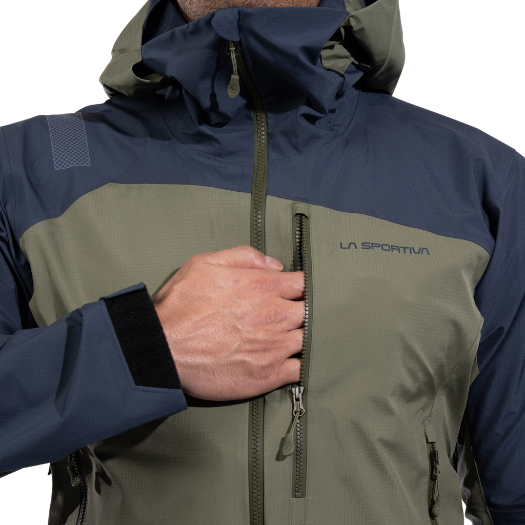 Veste de performance Alpine Guide GTX pour homme Cypress/Night Sky Alt View #4
