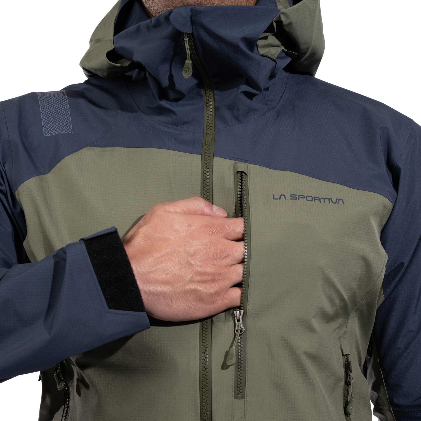 Veste de performance Alpine Guide GTX pour homme Cypress/Night Sky Alt View #4
