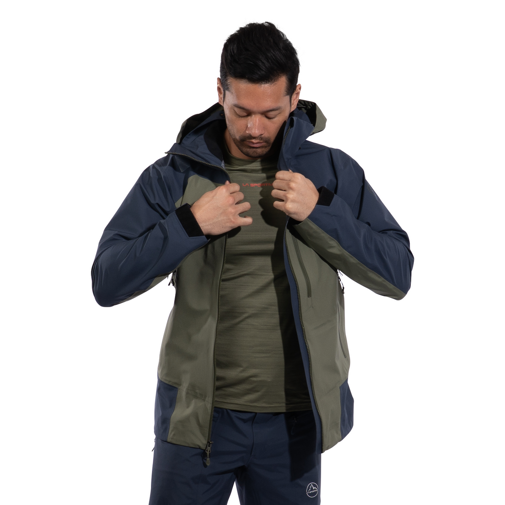 Veste de performance Alpine Guide GTX pour homme Cypress/Night Sky Alt View #3
