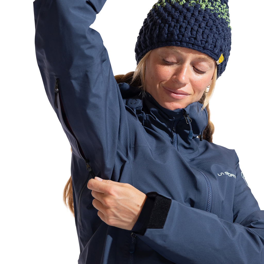 Alpine Guide GTX Performance Jacket Women's Night Sky Alt View #3
