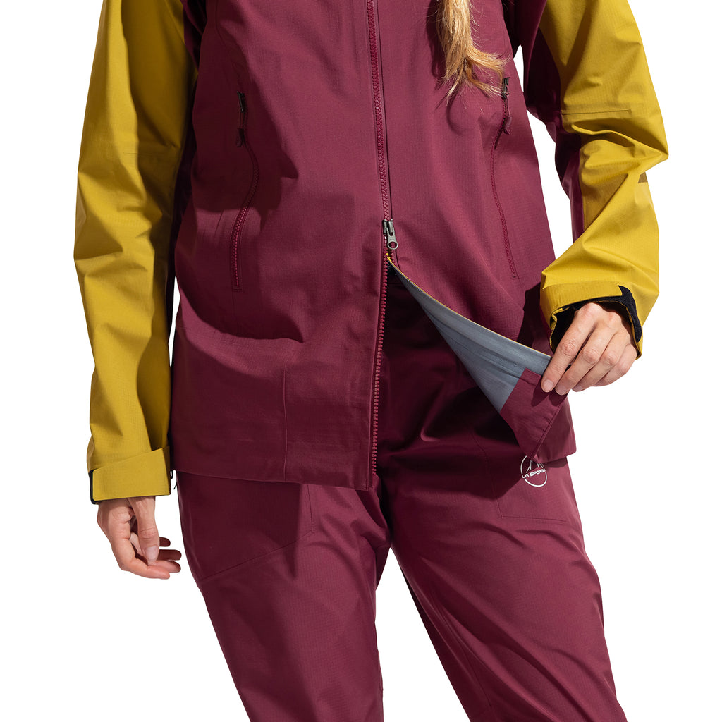 Alpine Guide GTX Performance Jacket Women's Redwood/Savana Alt View #4
